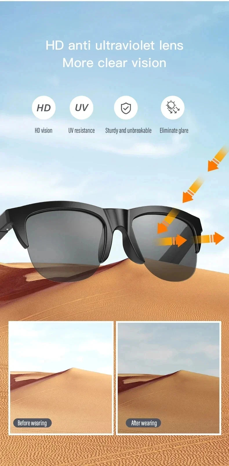 Jahri Reign Phantom Smart Sunglasses Chloe